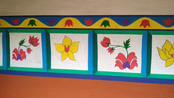 印度恰尔肯德邦村庄的短艺术照片图片下载