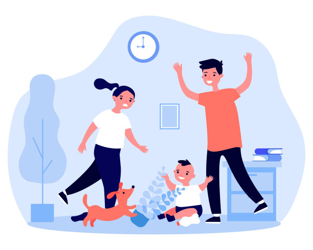 家庭把家里搞得一团糟图片下载