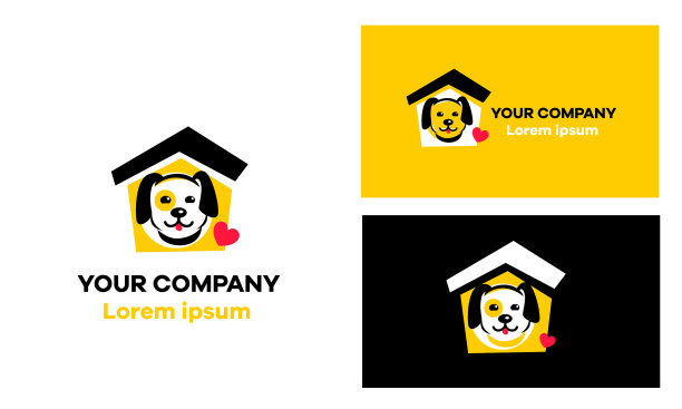 宠物店或相关公司的标志图片下载