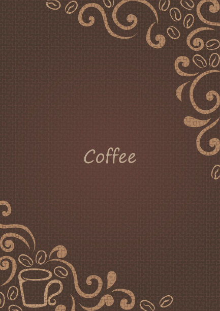 以咖啡豆架为载体的抽象香气烟为装饰主题的咖啡吧和小酒馆咖啡馆。图片下载