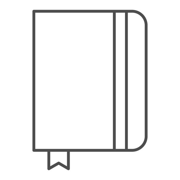 字帖细线图标记事本与弹性图片下载