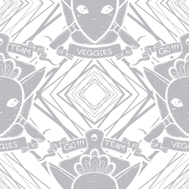 胡萝卜盾纹图案图片下载