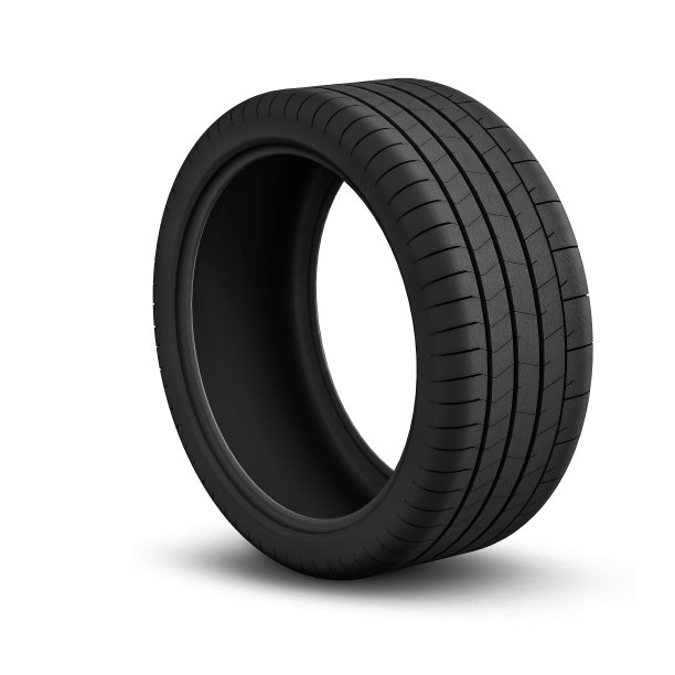 新车轮胎隔离在白色背景上图片下载