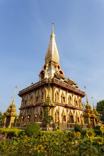 泰国普吉岛的查隆寺图片下载