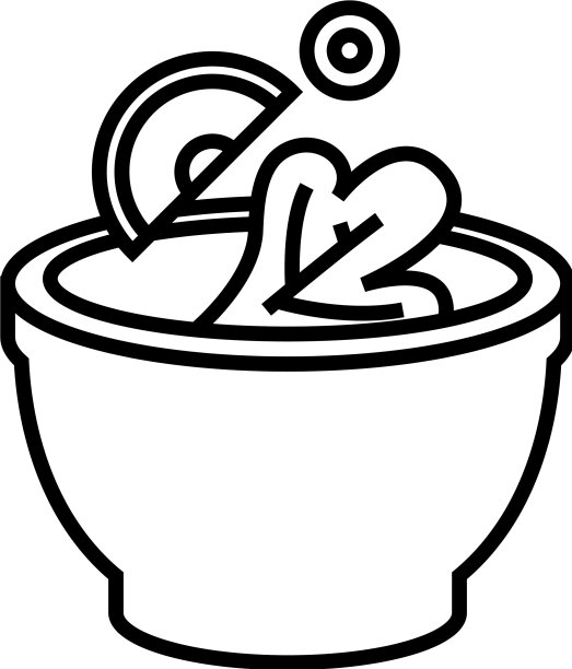 蔬菜线图标概念标志轮廓图片下载