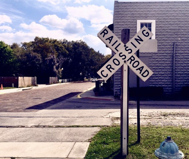 铁路道口标志图片下载