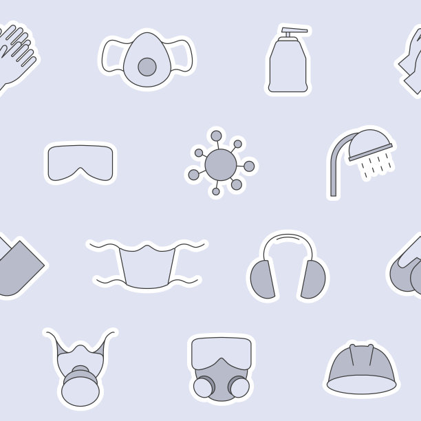 卫生防护背景02-04图片下载