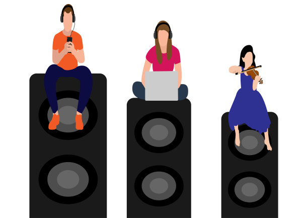 人们喜欢听这首歌。图片下载