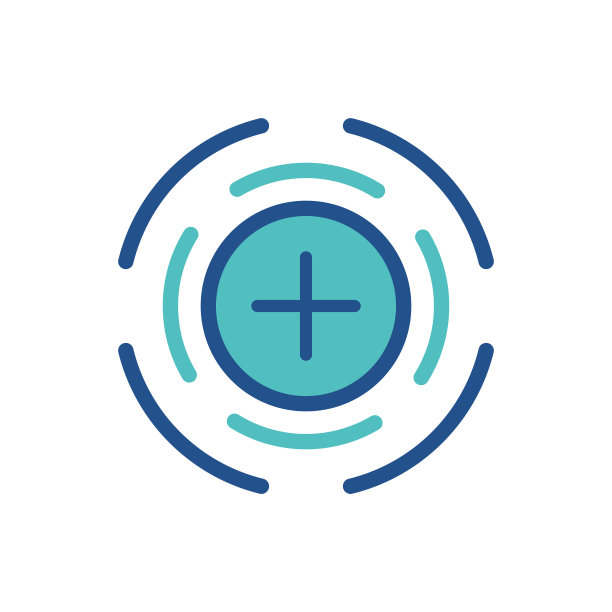 瞄准目标图标设计，平面风格图标收集图片下载