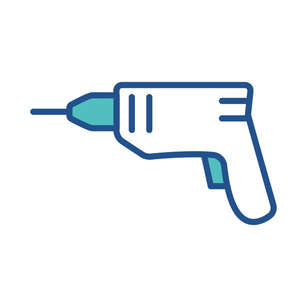 手钻图标设计，平面风格图标收集图片下载