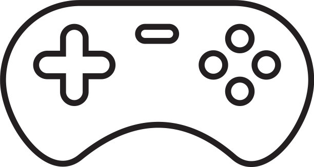 游戏图标符号平面图形和网页设计图片下载