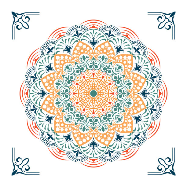 循环模式曼荼罗图片下载