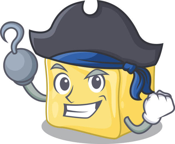 酷和有趣的奶油卡通风格图片下载