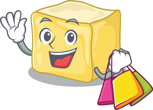 一个快乐的丰富的奶油黄油挥舞着图片下载