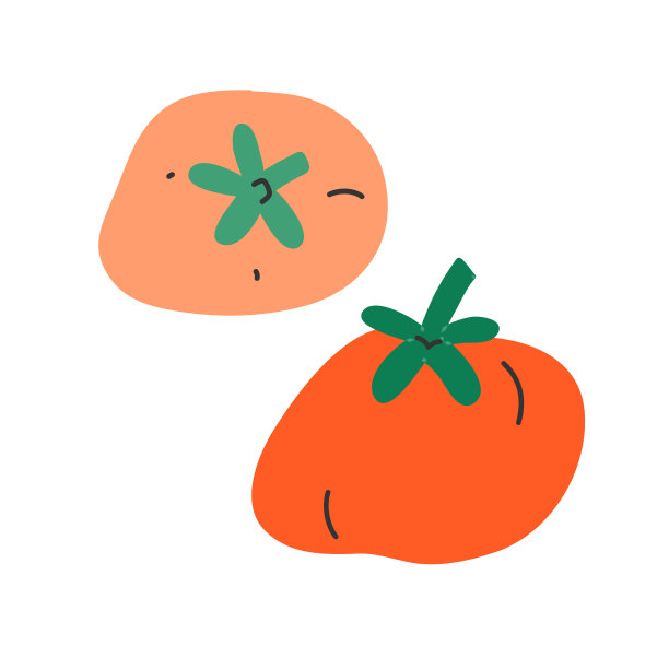 涂鸦西红柿新鲜甜的有机蔬菜图片下载