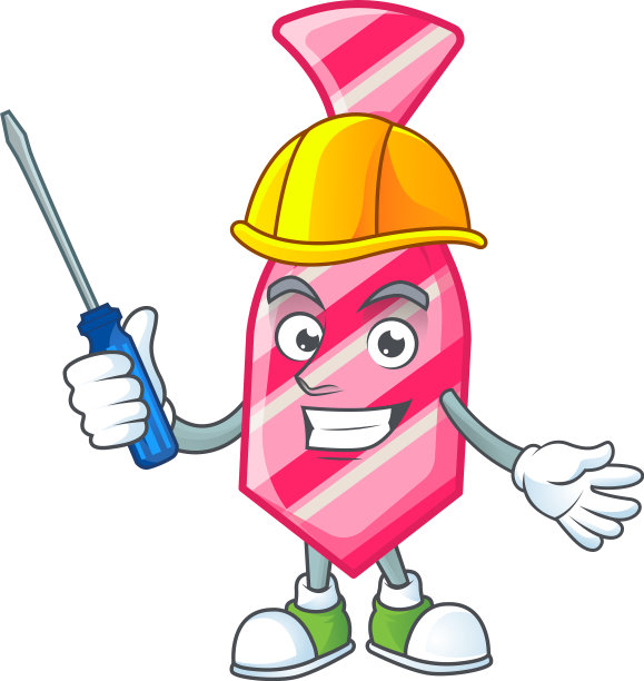 很酷的汽车粉色条纹系在卡通上图片下载