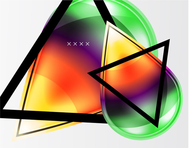 抽象背景-光泽玻璃气泡图片下载