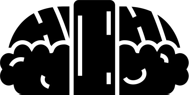 寿司与鱼黑图标概念图片下载