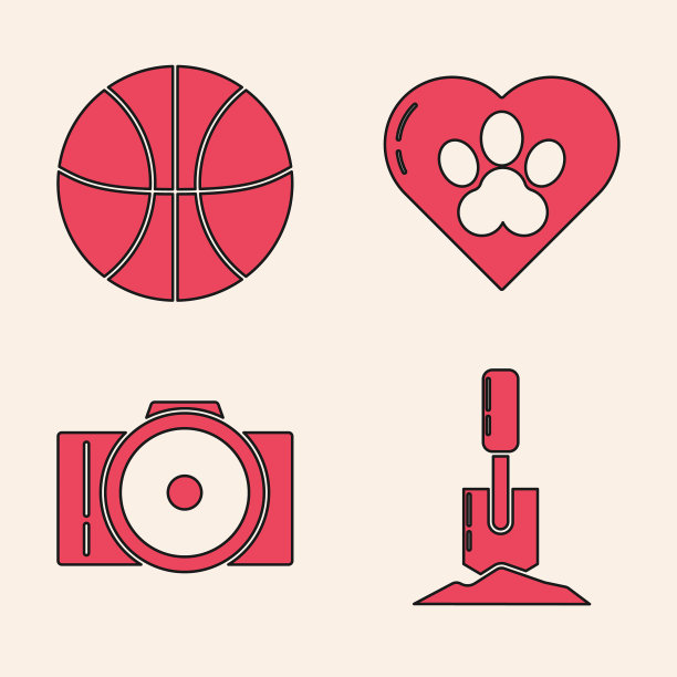 在地上套铲篮球心图片下载