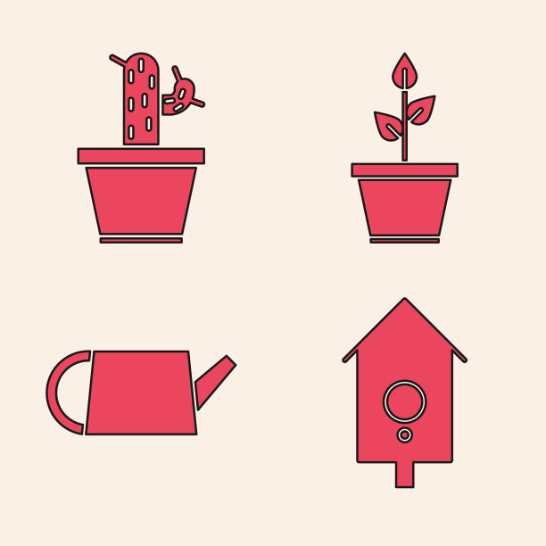 设置复古墙观看仙人掌和多汁的锅图片下载