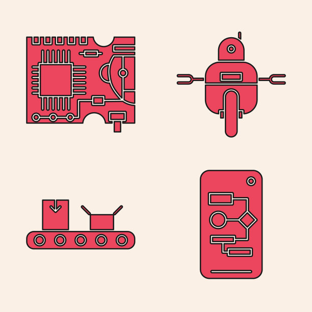 设置印刷电路板PCB机器人算法图片下载
