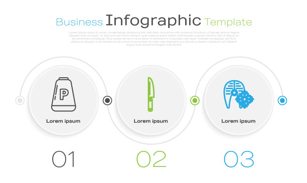摆列胡椒刀和新鲜冷冻鱼排图片下载