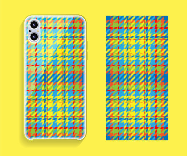 智能手机封面设计模型模板几何图片下载