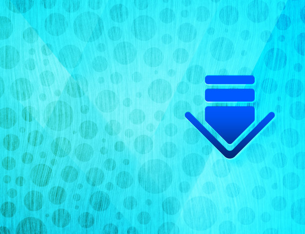 下载图标闪亮气泡抽象青蓝背景湿水纹理插图图片下载