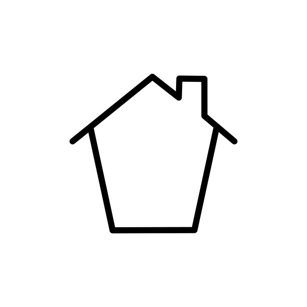 房屋图标模板矢量图图片下载