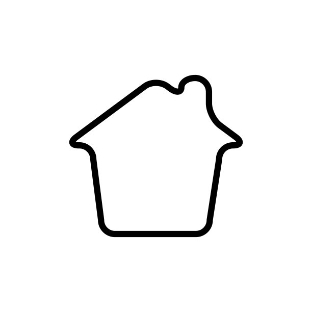 房屋图标模板矢量图图片下载