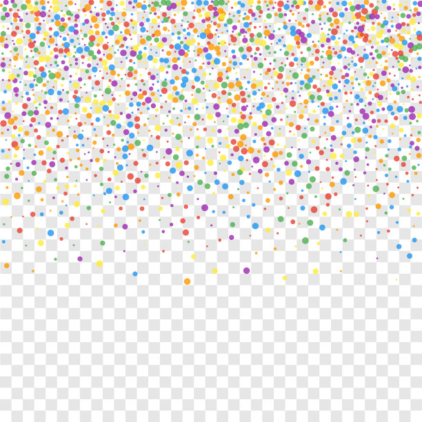 节日的五彩纸屑。庆祝的星星。彩虹承认图片下载