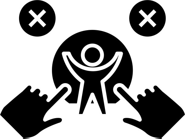 超级英雄黑色图标概念图片下载