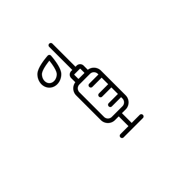 注射器图标模板矢量图图片下载