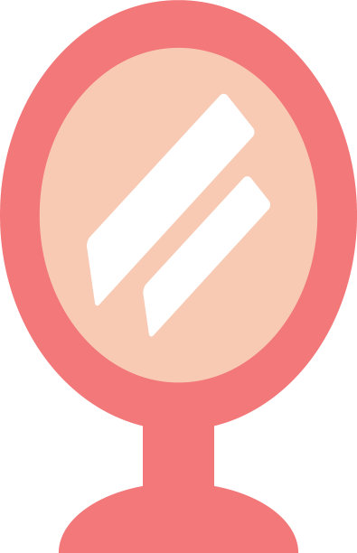 镜面平面风格图标设计图片下载