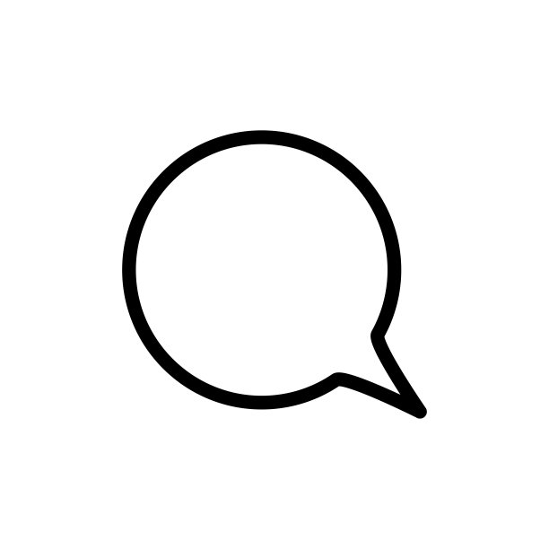 插图气泡语音图标矢量图形图片下载