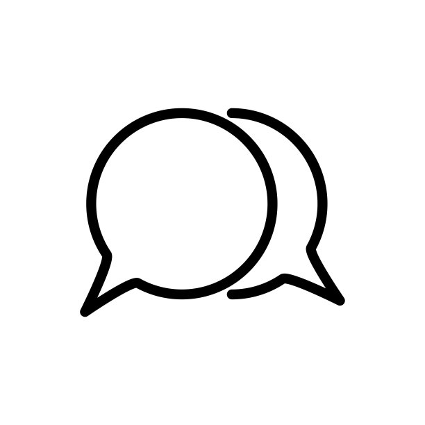 插图气泡语音图标矢量图形图片下载