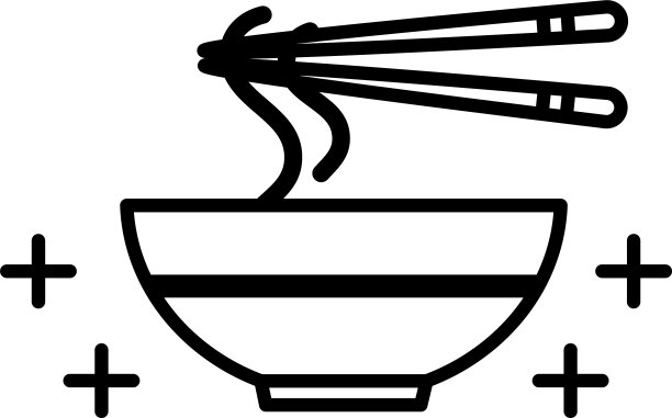 寿司东方菜单面条条和菜线图片下载