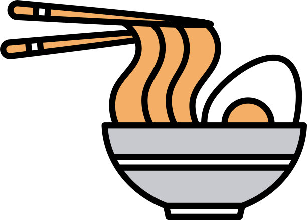 寿司东方菜单面条煮鸡蛋棒图片下载