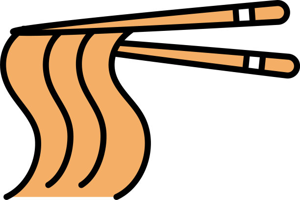 寿司东方菜单筷子面条线图片下载