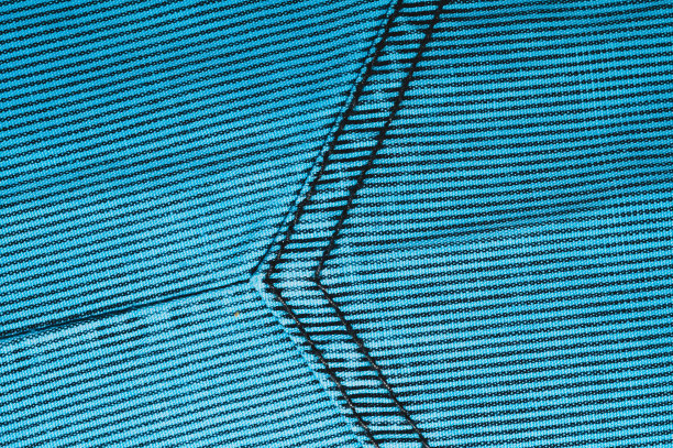 复古牛仔裤。青绿色纺织。蓝色织物纹理图片下载