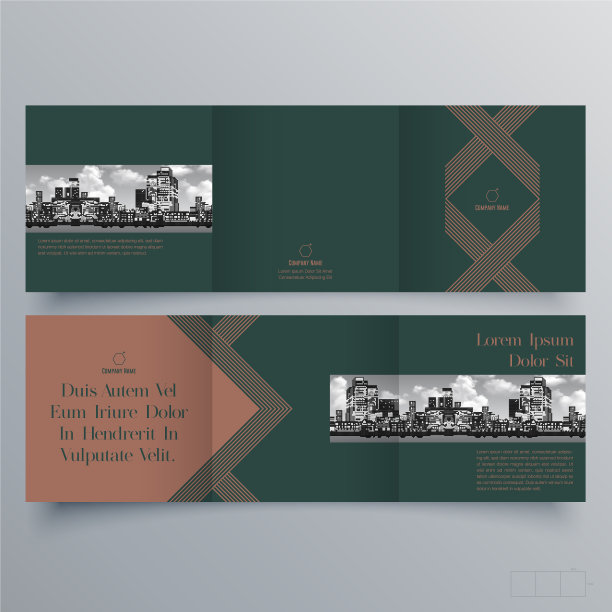 宣传册设计宣传册模板创意图片下载