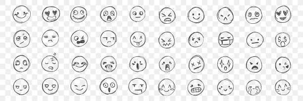 涂鸦各种表情包图片下载