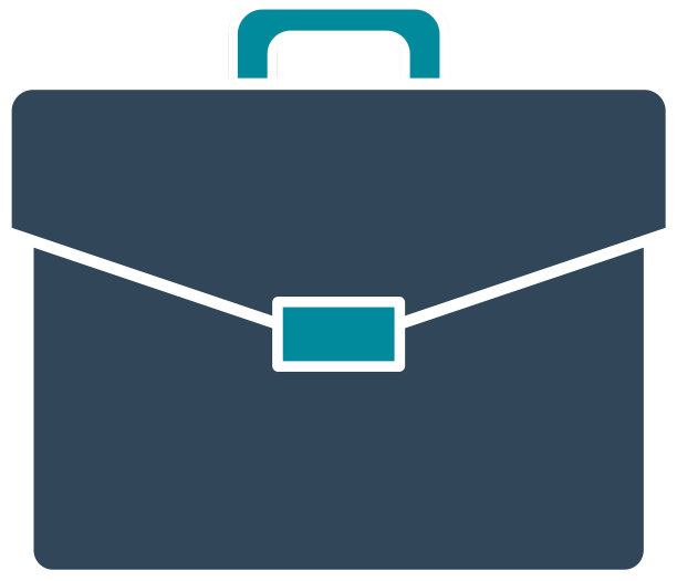 孤立的箱包剪影风格图标图片下载