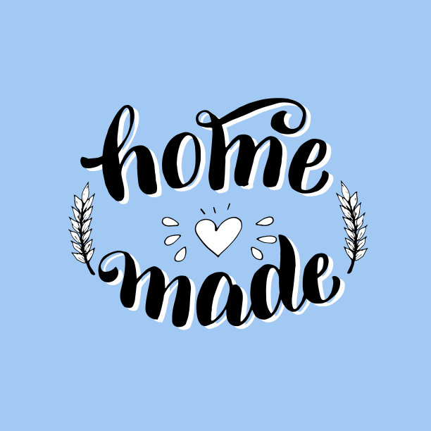 自制手写卡片手工制作产品字体图片下载