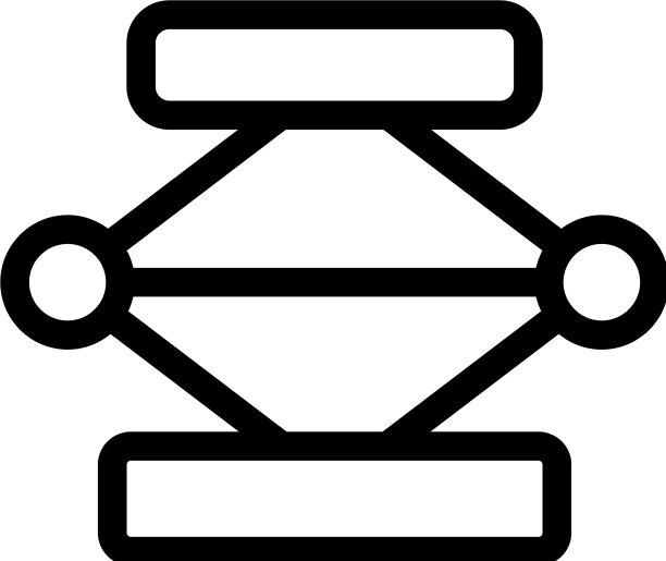 机械千斤顶图标孤立轮廓图片下载