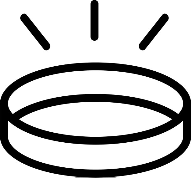 黄金冶炼图标孤立轮廓符号图片下载