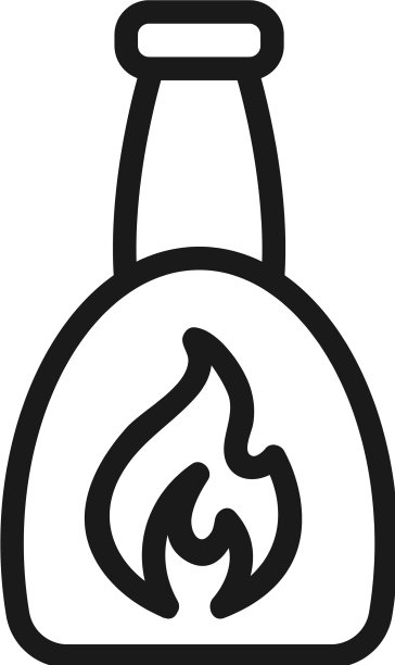 尖锐的香料图标孤立的轮廓符号图片下载