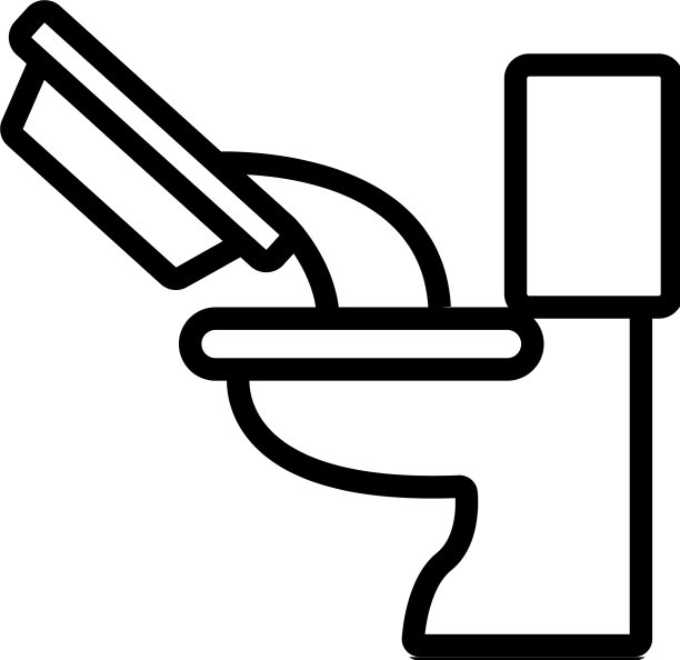 宠物垃圾图标孤立轮廓符号图片下载