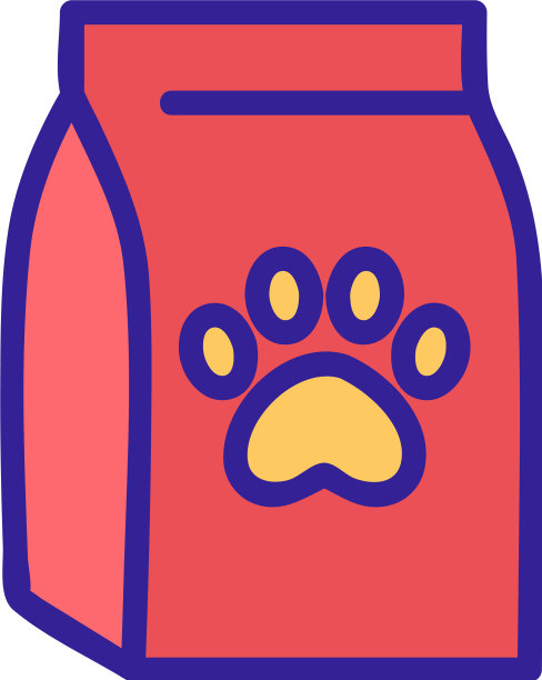 宠物垃圾图标孤立轮廓符号图片下载