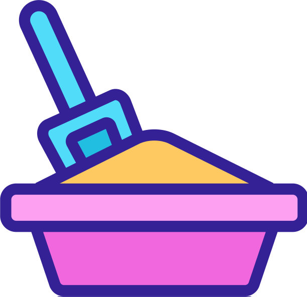 猫砂图标孤立轮廓符号图片下载